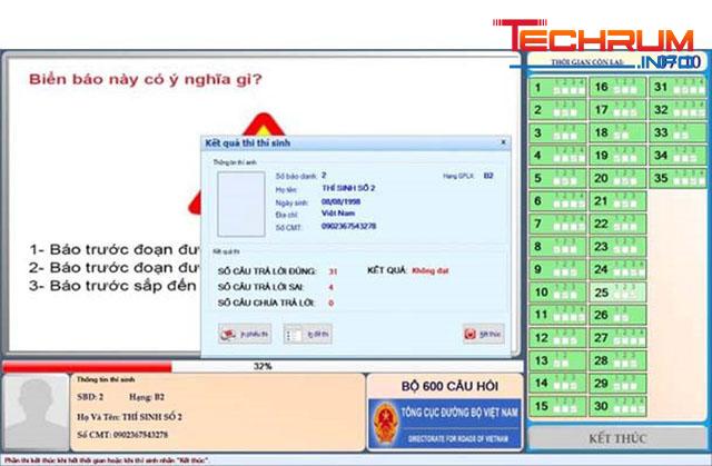 Cài đặt phần mềm 600 câu hỏi thi sát hạch B2-5