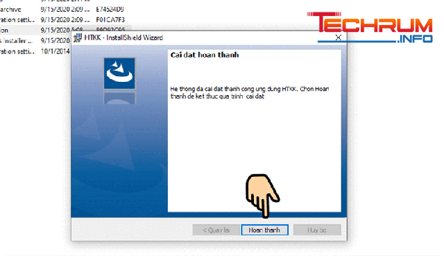 Cài đặt phần mềm HTKK bước 7