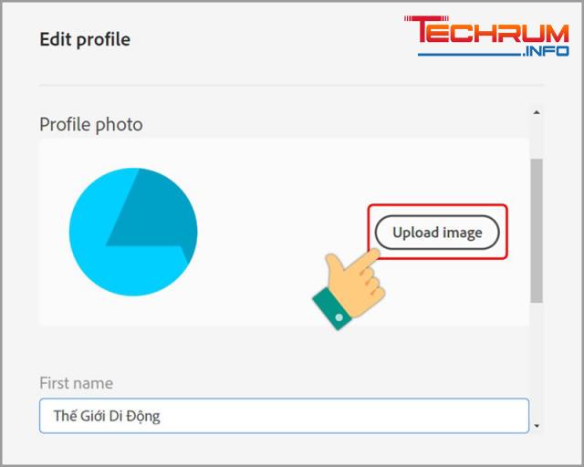 Chỉnh sửa hồ sơ tài khoản tài khoản Adobe 3