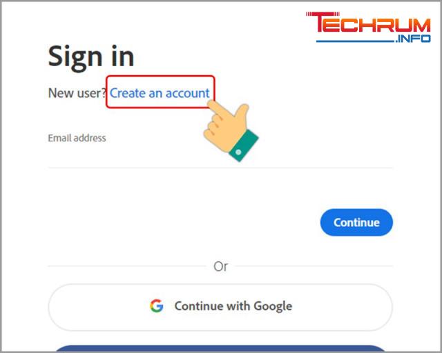 Đăng ký tài khoản Adobe 2