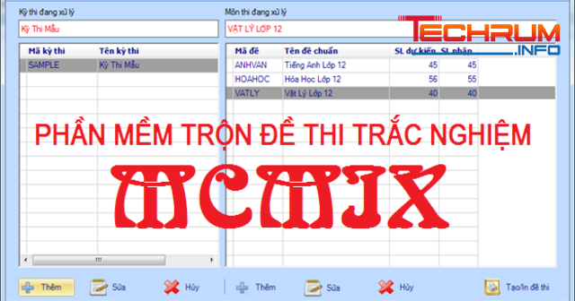 phần mềm McMIX