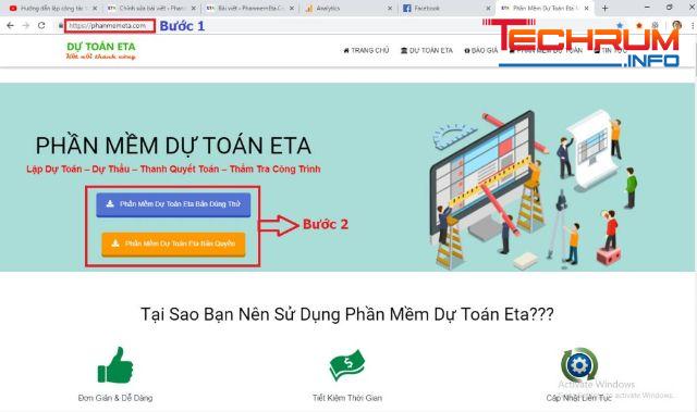 tải phần mềm dự toán eta 3