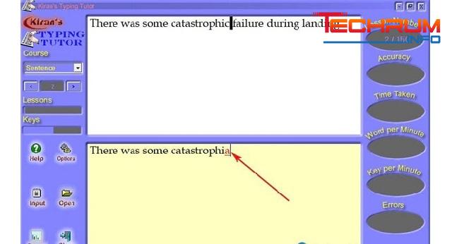 tải phần mềm kiran's typing tutor 5