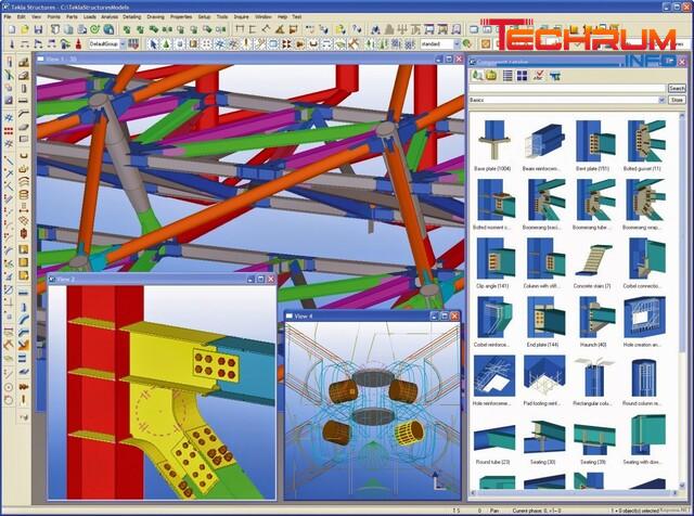 Tính năng của Tekla Structures