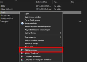 Cách nén file PDF bằng phần mềm Winrar 1