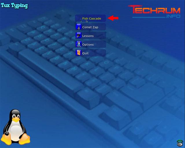 Cách sử dụng Tux Typing 1