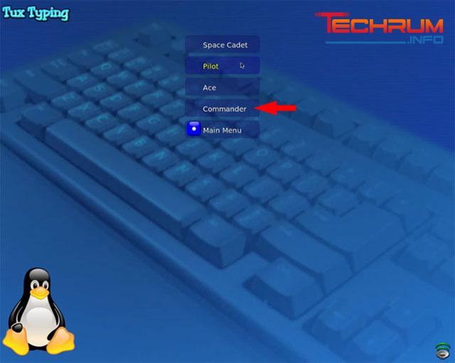 Cách sử dụng Tux Typing 8