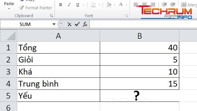 cách trừ nhiều ô trong Excel