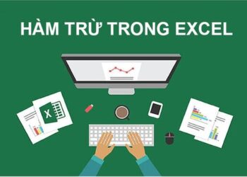 Hàm trừ trong Excel là gì