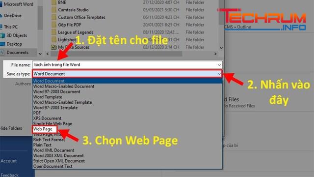 Hướng dẫn tách ảnh trong file Word 3