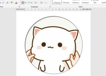 Khi nào nên cắt ảnh trong Word