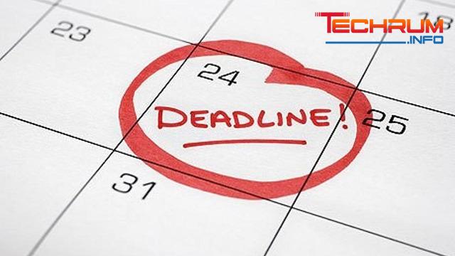 sai lầm cần tránh khi lập Deadline