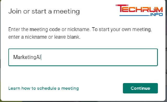 Cách sử dụng Google Meet học trực tuyến 3