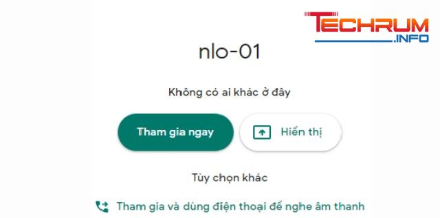 Cách sử dụng Google Meet học trực tuyến 4