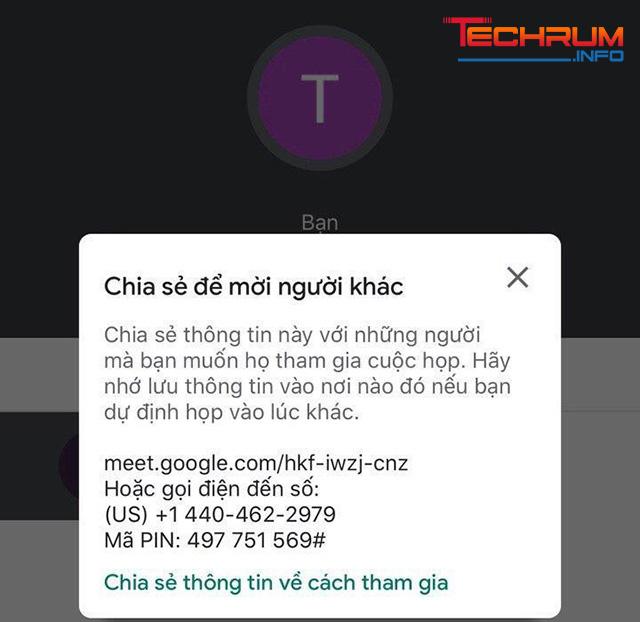 Cách tạo cuộc họp trực tuyến trên Google Meet 3