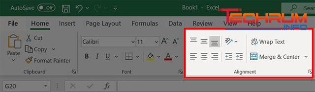 Gộp ô trong excel với Merge & Center 2