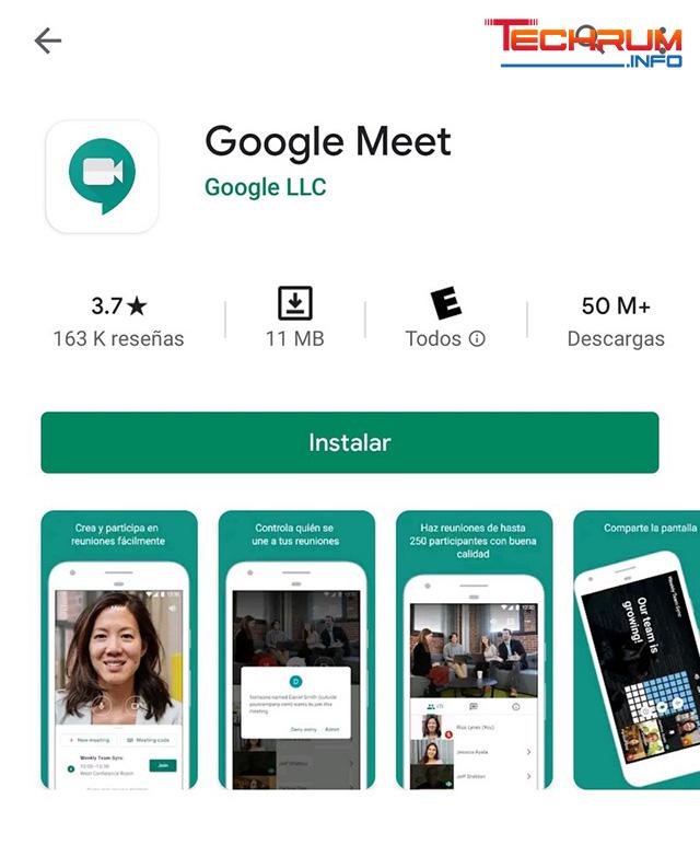 Ứng dụng Google Meet