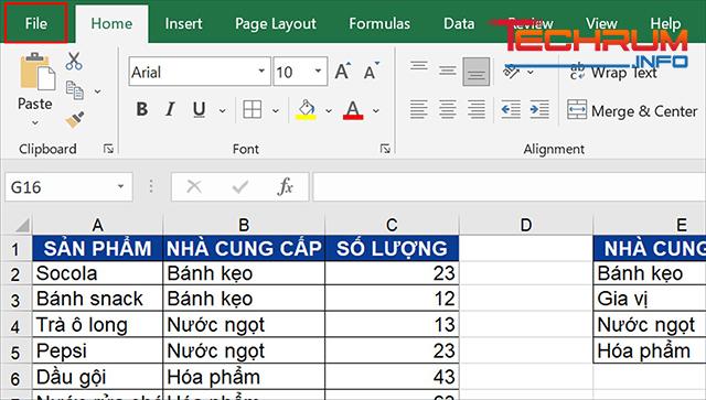 Cách căn lề trong Excel 1