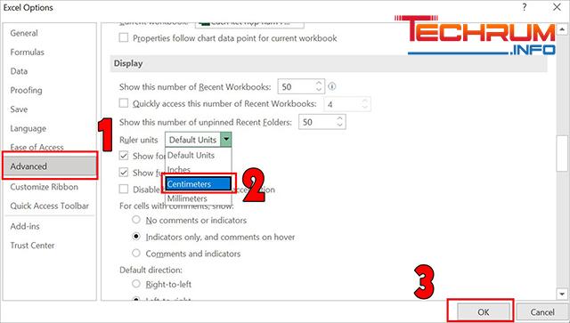 Cách căn lề trong Excel 3