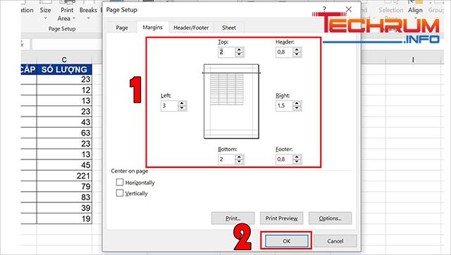 Cách căn lề trong Excel 5