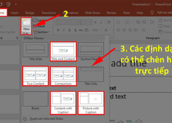 Cách chèn ảnh vào Powerpoint 1