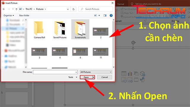 Cách chèn ảnh vào Powerpoint 3