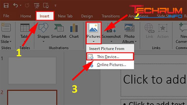 Cách chèn ảnh vào Powerpoint 4