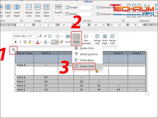 Cách chỉnh sửa bảng trong Word 21