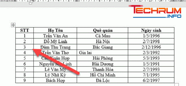 Cách đánh số thứ tự trong Word từ số bất kỳ 2