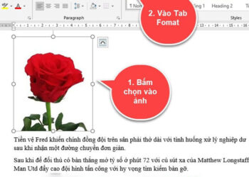 Cách di chuyển hình ảnh trong Word bằng Wrap Text 1