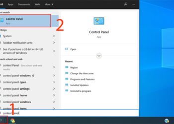 Cách định dạng ngày tháng bằng Control Panel bước 1