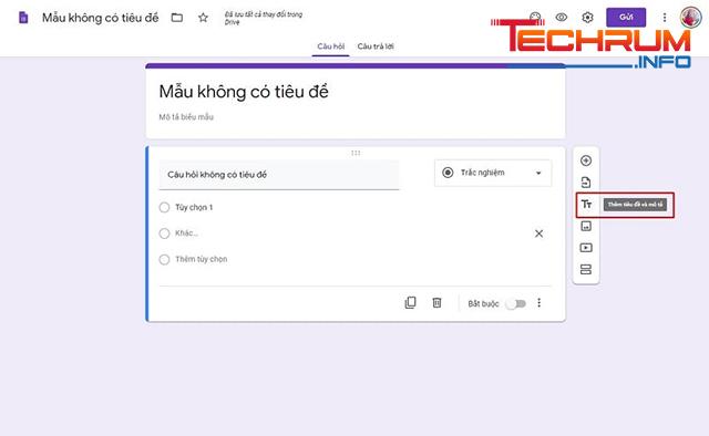 Các dùng google form 4