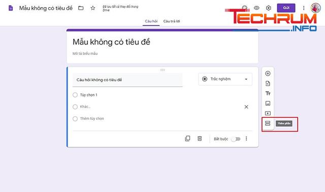 Các dùng google form 5