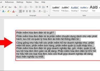 Cách sửa lỗi font chữ trong Word 1