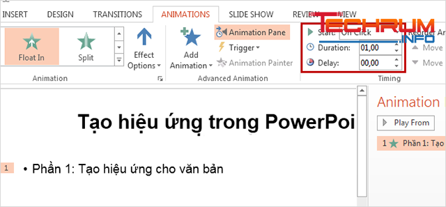 cách tạo hiệu ứng trong powerpoint 5