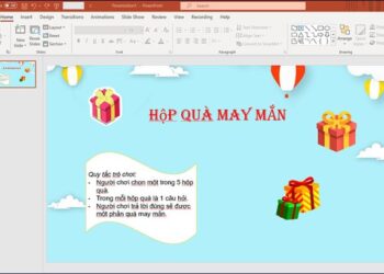 Cách tạo trò chơi trên powerpoint 1