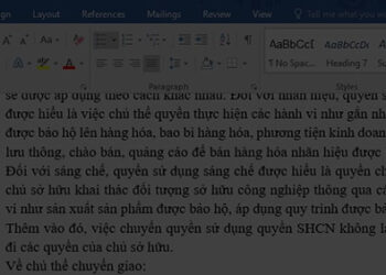 Cách tìm từ, cụm từ trong Word 1