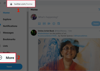 Cách xóa tài khoản twitter trên máy tính 1