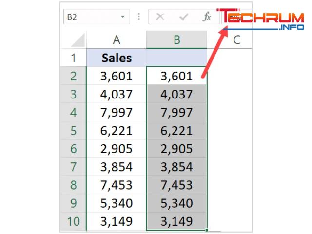 Chèn dấu tích trong Excel bằng Conditional Formatting 2