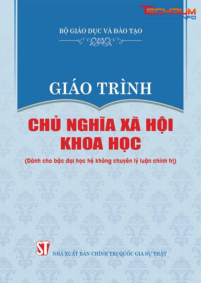 Giáo trình môn Chủ nghĩa xã hội khoa học