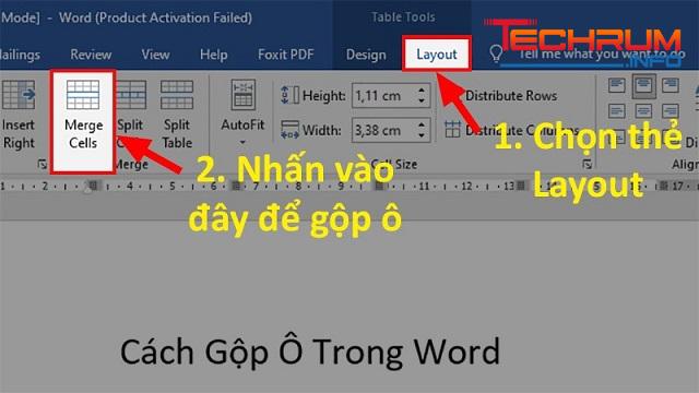 Gộp ô trong word-15