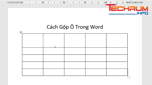 Gộp ô trong word-17