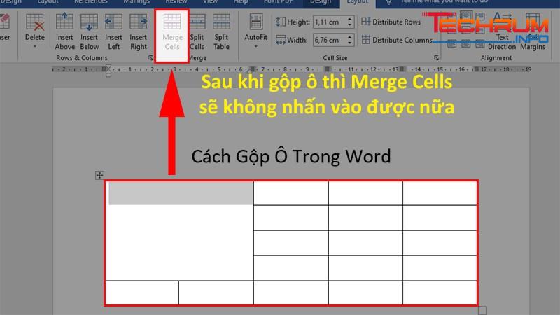 Gộp ô trong word-3