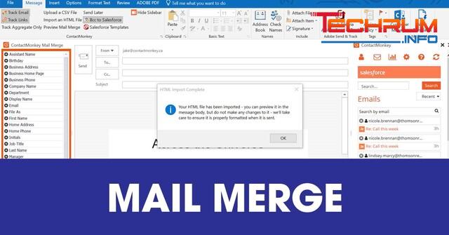 Mail Merge là gì?