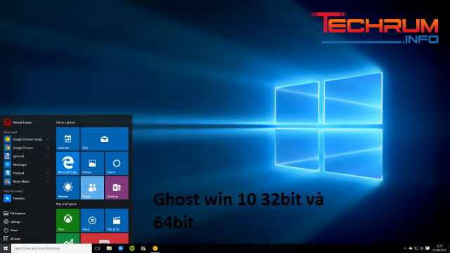 So sánh Ghost windows 10 32bit và 64bit