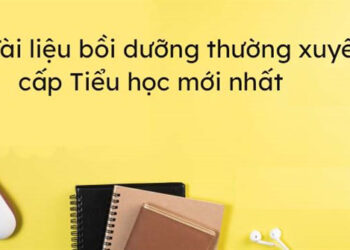 tài liệu bồi dưỡng thường xuyên cấp tiểu học 1