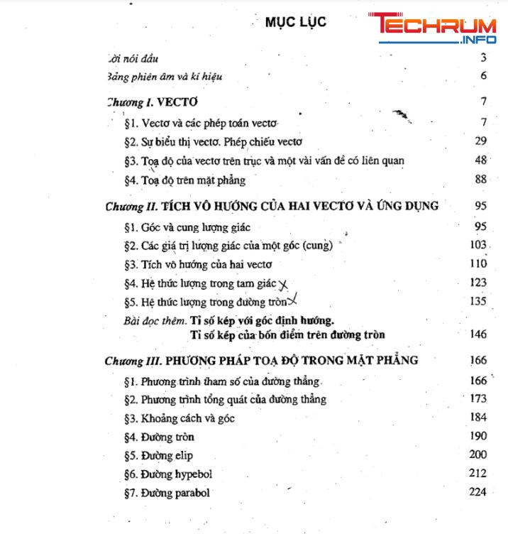 tài liệu chuyên toán hình học 10-1