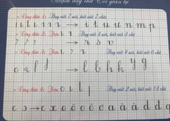 tài liệu luyện viết chữ đẹp