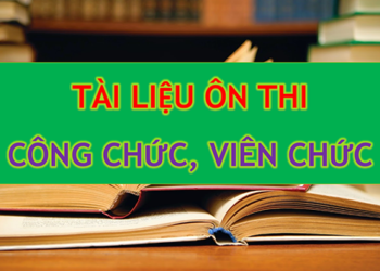 tài liệu ôn thi công chức