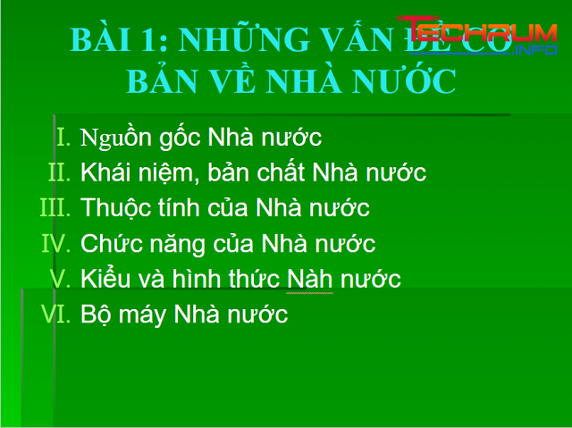 tài liệu pháp luật đại cương 1